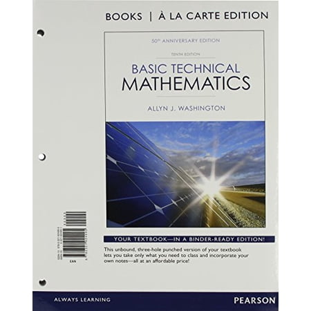 Pre-Owned Basic Technical Mathematics Books a la Carte Edition