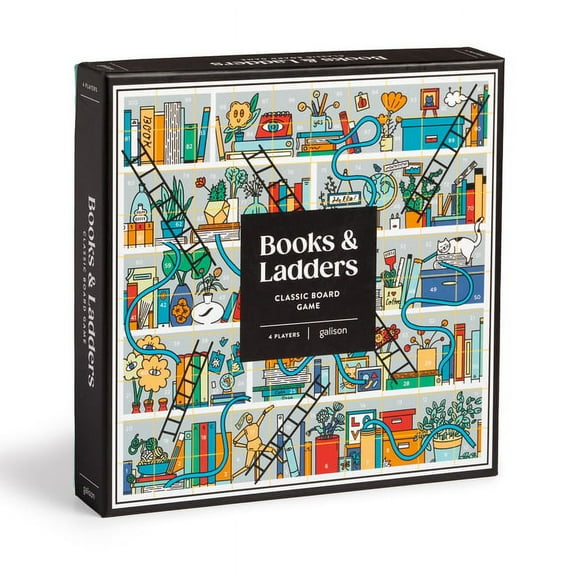 Books and Ladders Classic Board Game (Game)