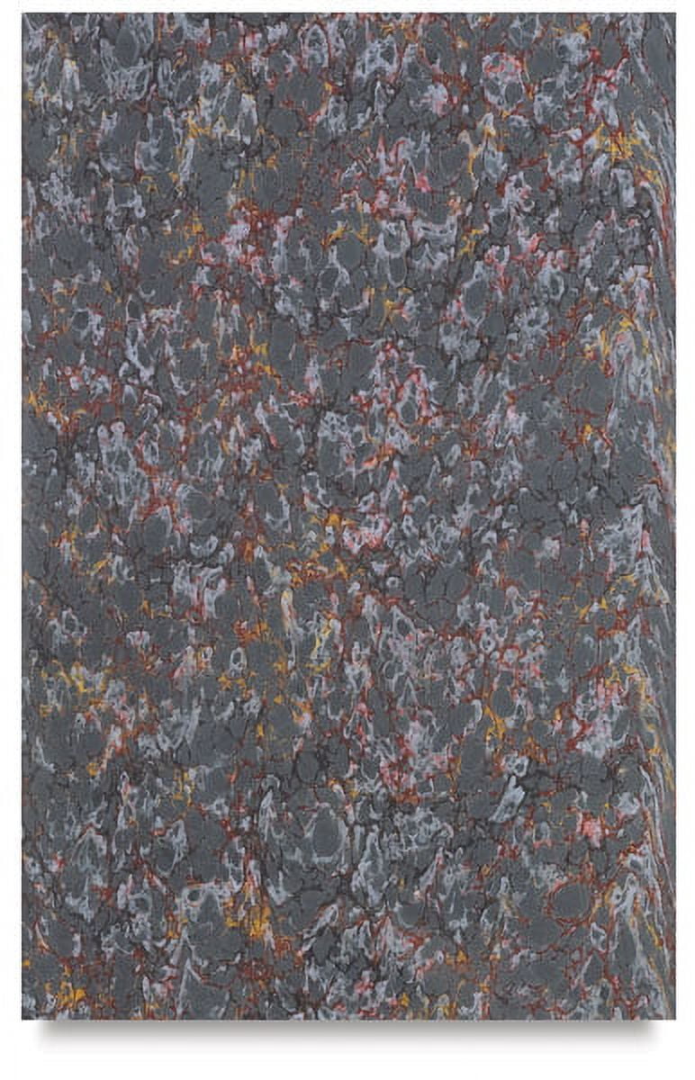 Books by Hand Marbled Paper - 12" x 19", Gray