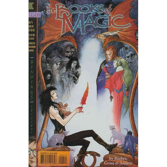 Books of Magic, The #4 VF ; DC/Vertigo Comic Book