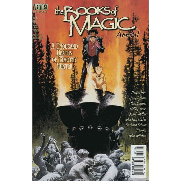 Books of Magic, The Annual #3 VF ; DC/Vertigo Comic Book