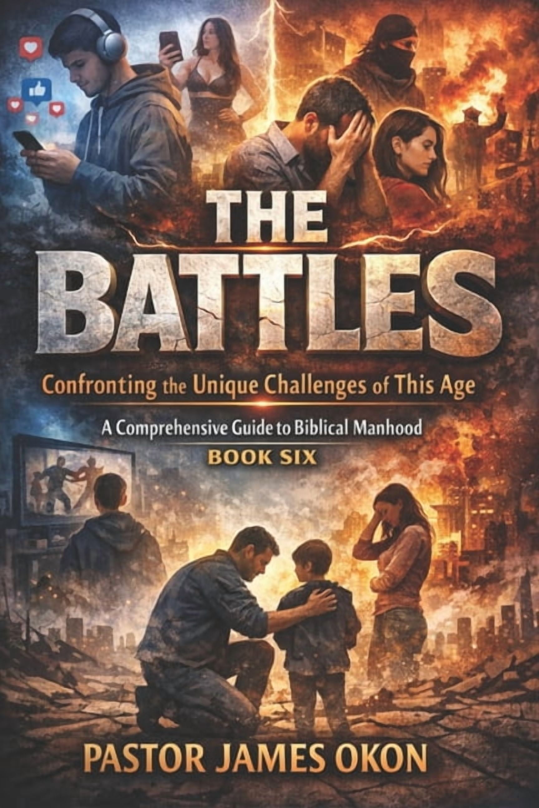 Books on Biblical Manhood The Battles: Confronting the Unique Challenges of This Age, Book 6, (Paperback)