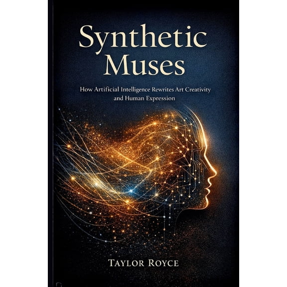 Books on Tech Synthetic Muses: How Artificial Intelligence Rewrites Art Creativity and Human Expression, Book 106, (Paperback)