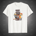 thumbnail image 1 of Books on the Ground Casual Graphic Unisex T-Shirt, for men & women, up to size 5XL, 1 of 2