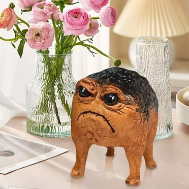 Bookshelf African statues,Dwarf frog,Grumpy rain frog statue St. Patrick'S Day Ornament Desktop Desk Decoration Room Decor Cute And Gift Home