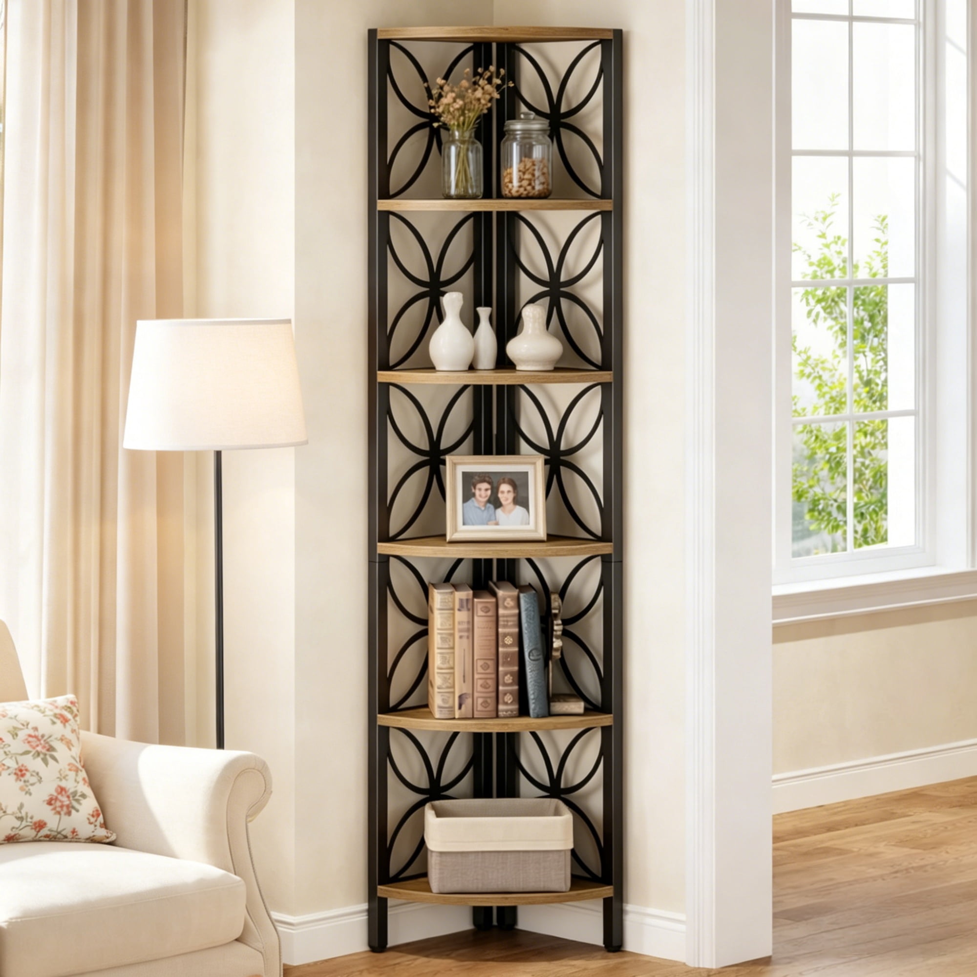 Bookshelf Corner Shelf