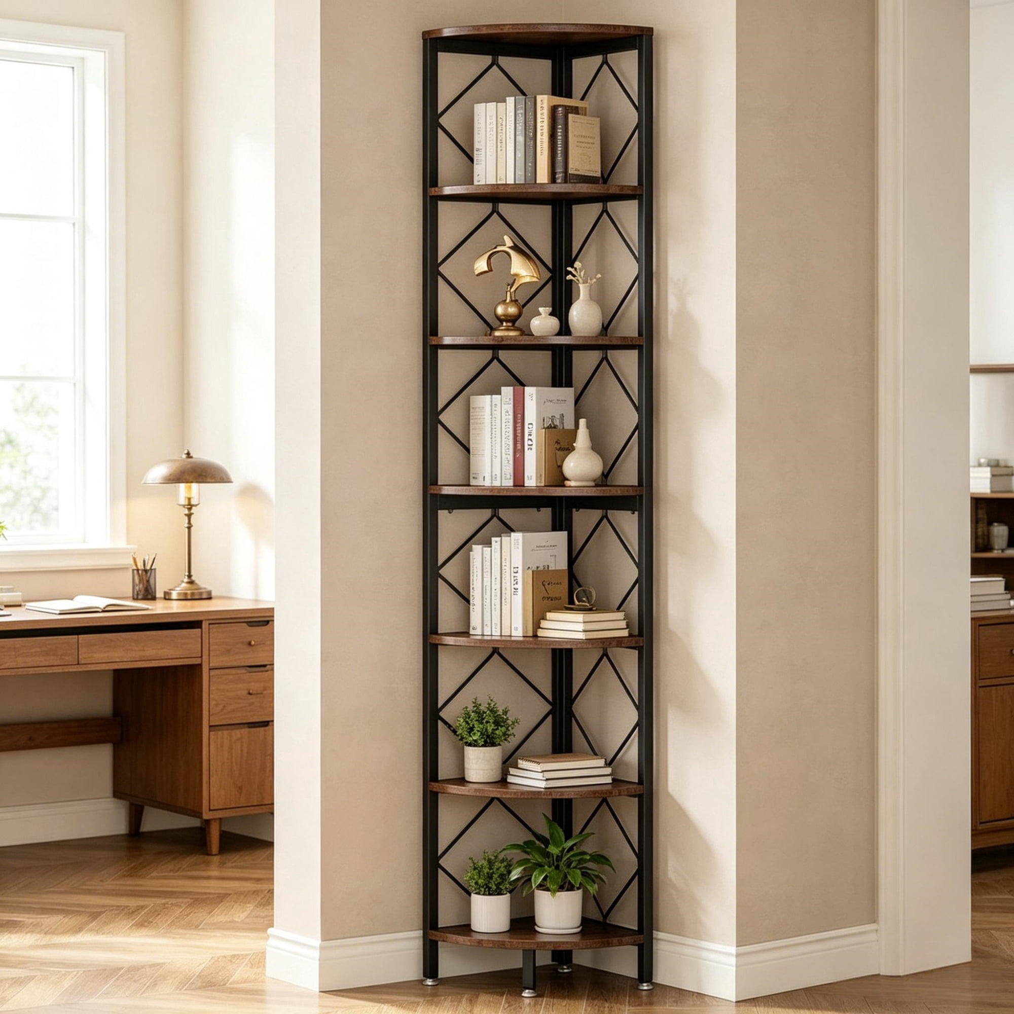 Bookshelf Corner Shelf