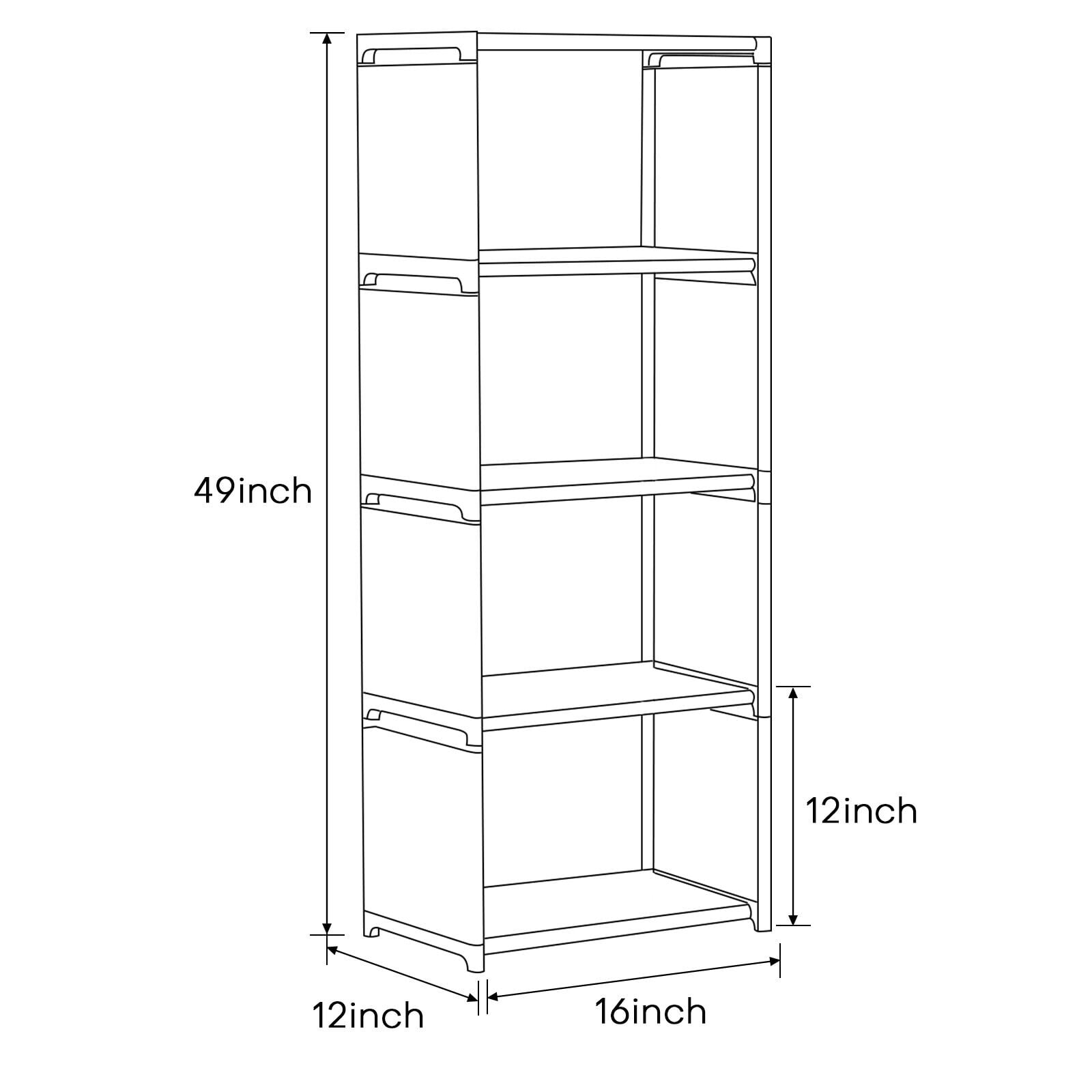 Bookshelf Cube Storage Shelf Rack Organizer Bookcase DIY Home