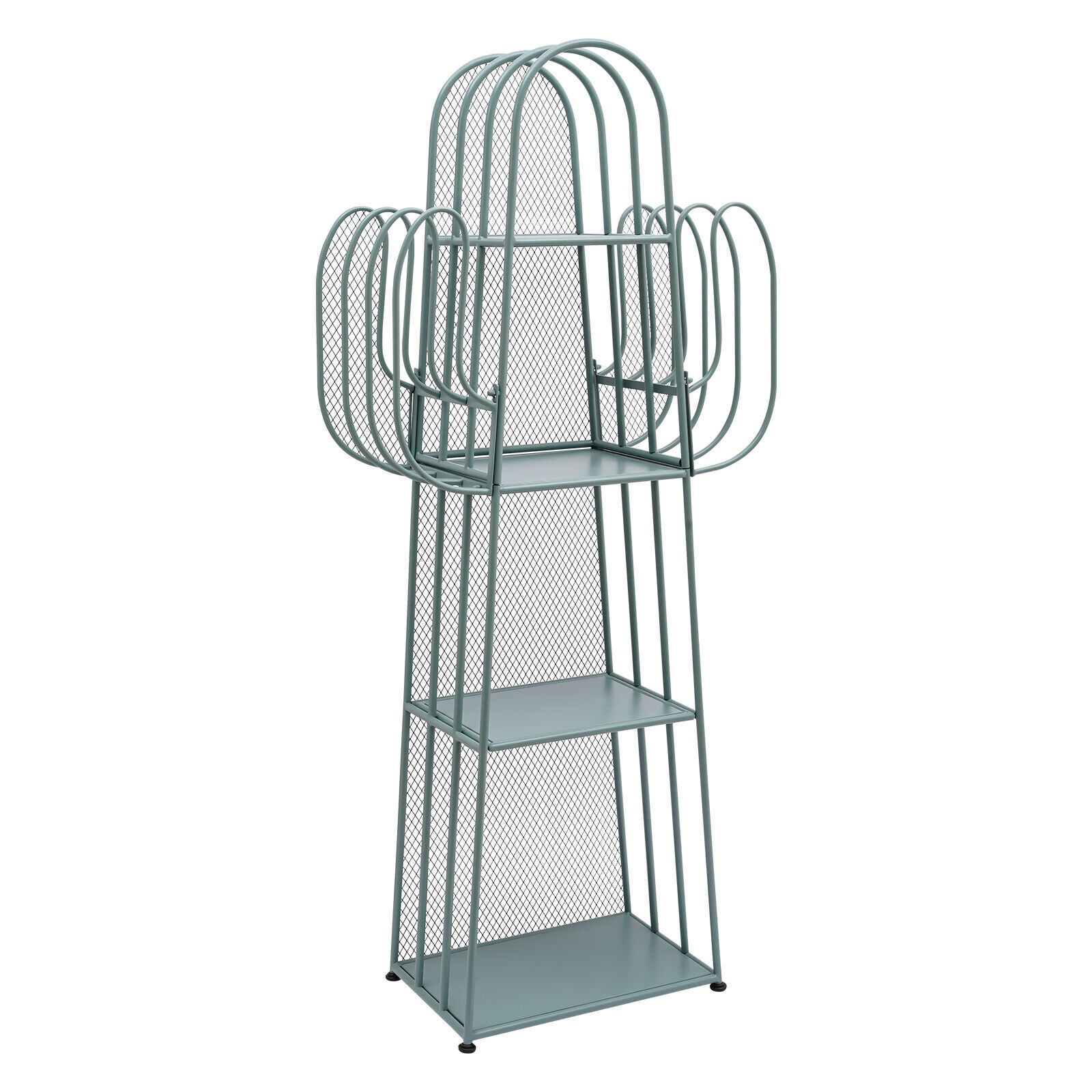 Bookshelf, Ladder Shelf, 4 Tiers Tall Bookcase, Modern Open Book Case ...