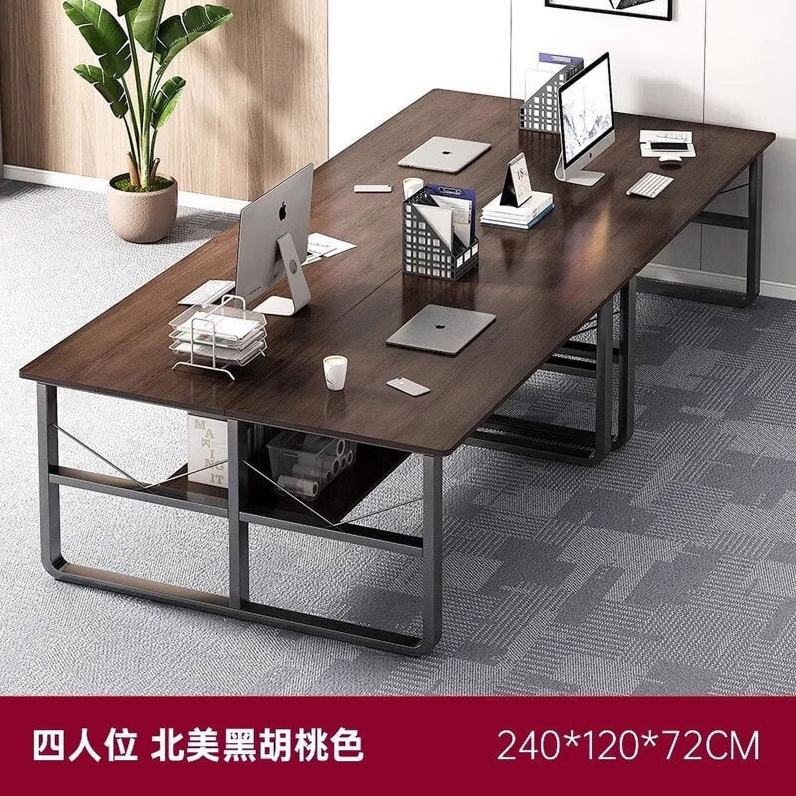 Bookshelf Setup Office Desk Storage Standing White Floor Computer Desks