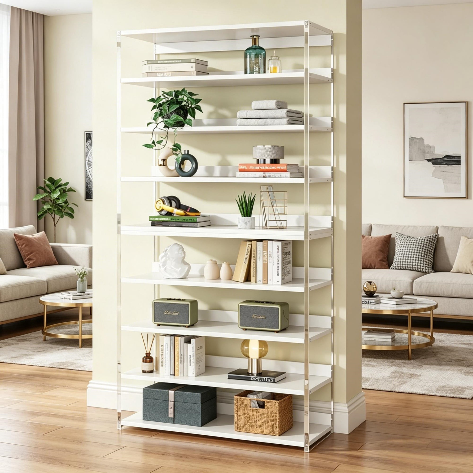 Bookshelf Storage Rack