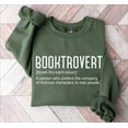 thumbnail image 1 of Booktrovert Sweatshirt, Book Lover Shirt For Women, Classic Literature Sweatshirt, Bookish Girl Sweat, Bookworm Sweatshirt, For Librarian Sweatshirt All Size S-5XL, 1 of 5