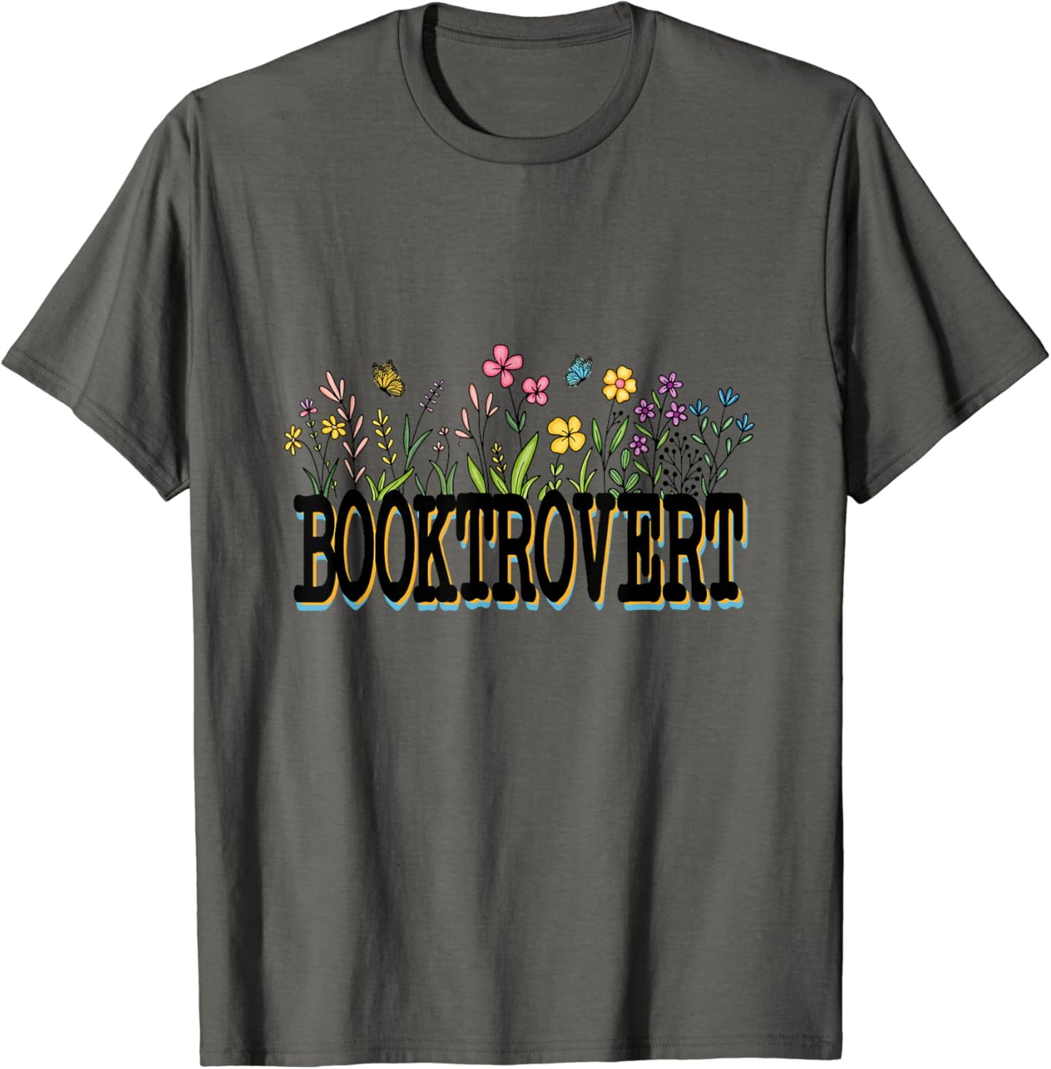 Booktrovert World Book Day for Book Lovers Library Reading T-Shirt ...