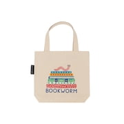 Bookworm Mini Tote Bag, Hardcover