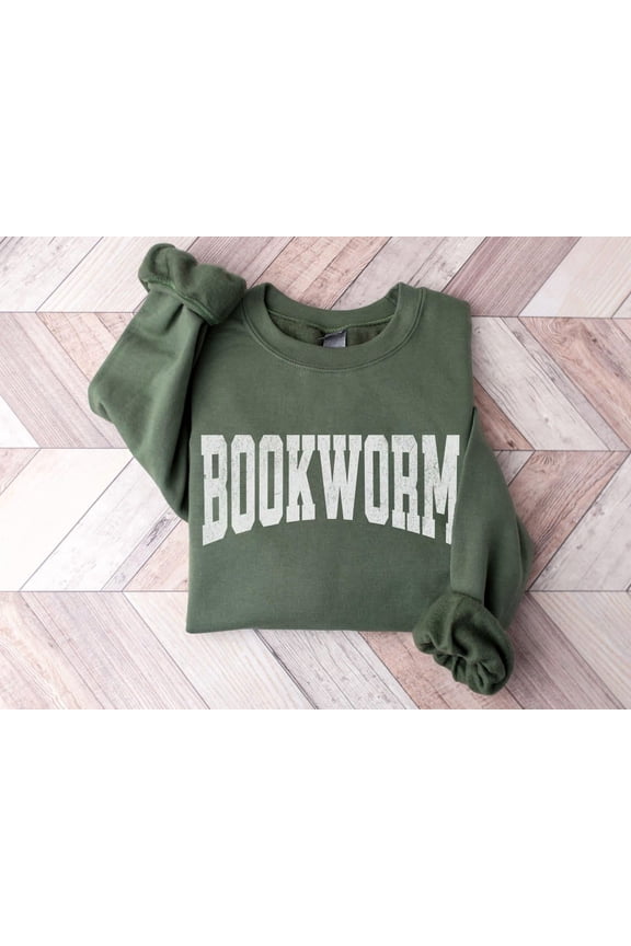 Bookworm Sweatshirt, Book Lover Crewneck, Book Sweatshirt, Bookworm Sweater, Reading Sweatshirt, Book Nerd , Librarian Sweatshirt
