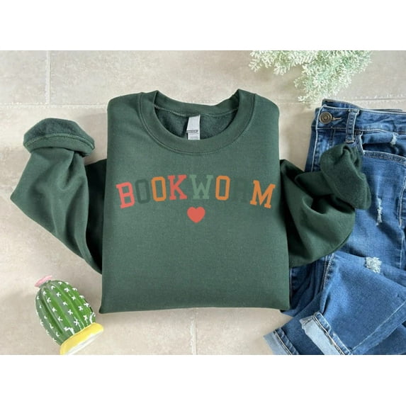 Bookworm Sweatshirt, Bookish Sweatshirt, Book Lovers Shirt, Teacher Book Lovers Shirt, Book Sweatshirt, Book Club Gift, Bookworm Crewneck