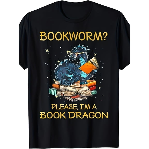 Bookworm, please call me the Bookdragon T-shirt
