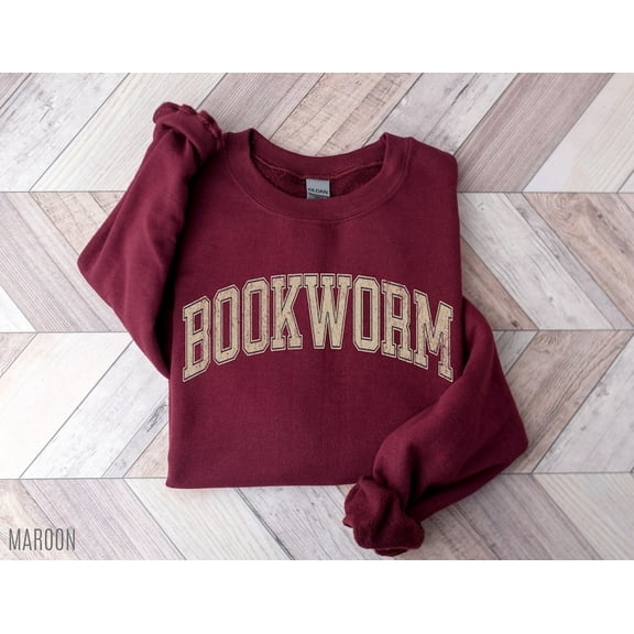 Bookworm sweatshirt, bookish sweatshirt, book club sweatshirt, Bookworm Sweater, book sweatshirt, book club gift, Book Lover, Book Crewneck