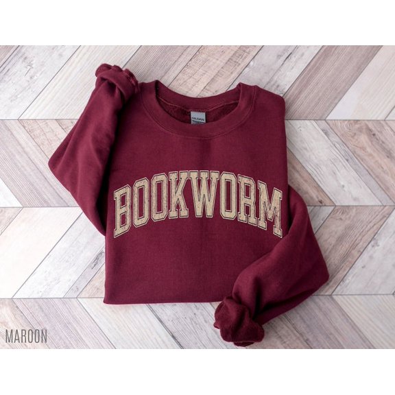 Bookworm sweatshirt, bookish sweatshirt, book club sweatshirt, Bookworm Sweater, book sweatshirt, book club gift, Book Lover, Book Crewneck