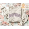 thumbnail image 1 of Bookworm sweatshirt, bookish sweatshirt, book club sweatshirt, Bookworm Sweater, book sweatshirt, book club gift, Book Lover, Book Crewneck, 1 of 2