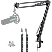 Boom Arm Compatible with Fifine RGB Dynamic Mic (K658), Mic Arm for Fifine K658 USB Gaming Microphone, Adjustable Scissor Mic Stand by SUNMON