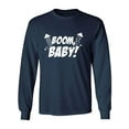 thumbnail image 1 of Boom, Baby! Adult Long Sleeve T-shirt, 1 of 3