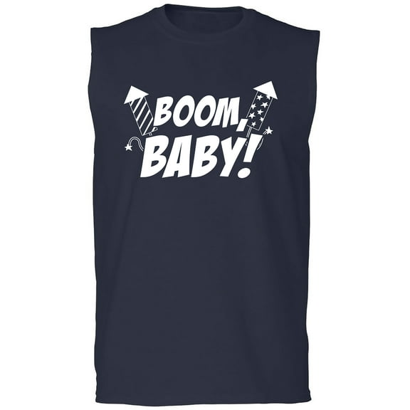 Boom, Baby! Adult Sleeveless Tee