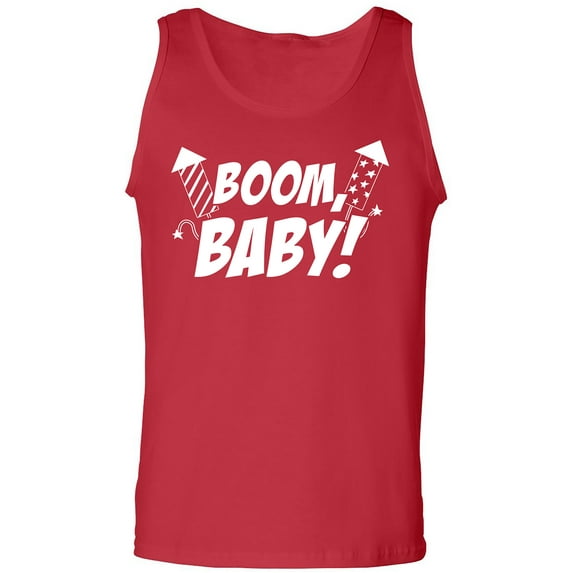Boom, Baby! Adult Tank Top