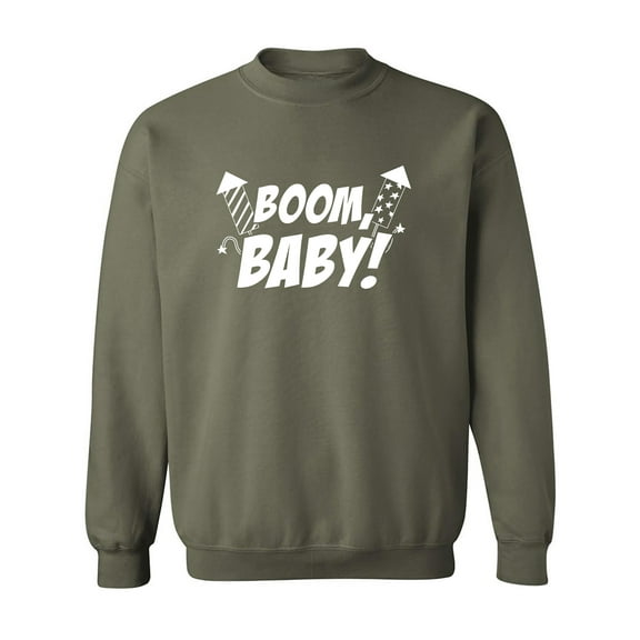 Boom, Baby! Crewneck Sweatshirt