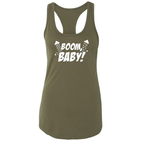Boom, Baby! Racerback Tank