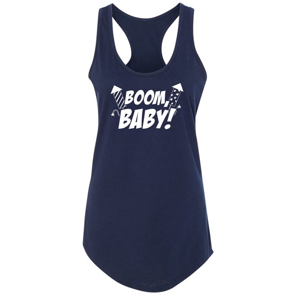 Boom, Baby! Racerback Tank