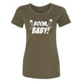 thumbnail image 1 of Boom, Baby! Womens crewneck tee, 1 of 2