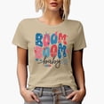 thumbnail image 1 of Boom Boom Baby, 4th of July Art Merch Gift, Tan T-Shirt, 2XL, 1 of 5
