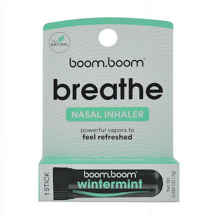 Boom Boom Breathe Nasal Inhaler, Winter mint, 1Pack
