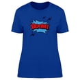thumbnail image 1 of Boom Colorful Bubble Effect T-Shirt Women -Image by Shutterstock, Female Medium, 1 of 2