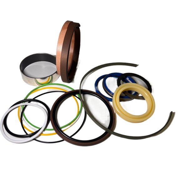 Boom Cylinder Hydraulic Compatible With Kato HD-510 Backup Rings