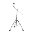 thumbnail image 1 of Boom Cymbal Stand Heavy Duty Tripod Nonslip Metal for Practice Studio Professional Drummer Setup, 1 of 8