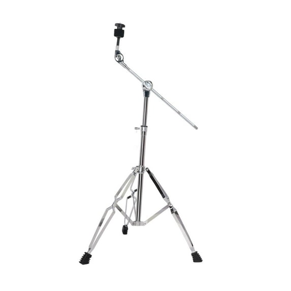 Boom Cymbal Stand Heavy Duty Tripod Nonslip Metal for Practice Studio Professional Drummer Setup