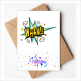 thumbnail image 1 of Boom Gas Clouds Art Deco Fashion Welcome Back Greeting Cards Envelopes Blank, 1 of 4