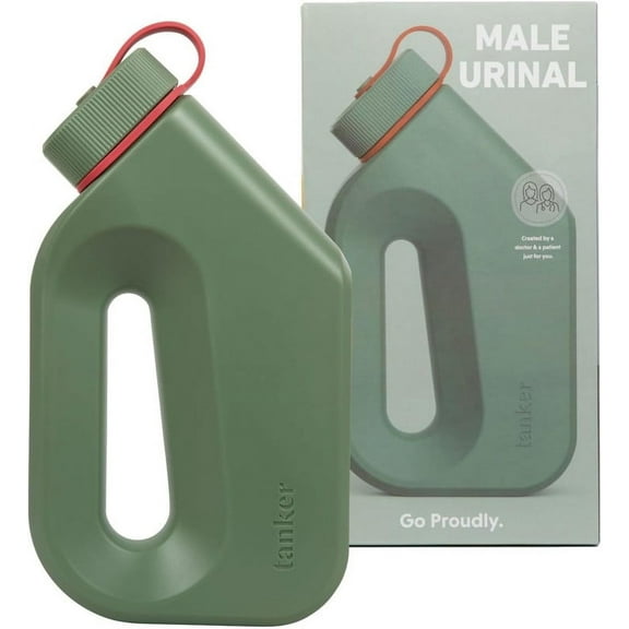 Boom Home Medical Boom: Tanker Men Portable Urinal Bottle