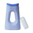 thumbnail image 1 of Boom Home Medical Loona Premium Female Urinal - Quiet, No Splash Design for Women - Ideal for Bedside, Travel, and Outdoor Use - Loona Blue, 1 of 8