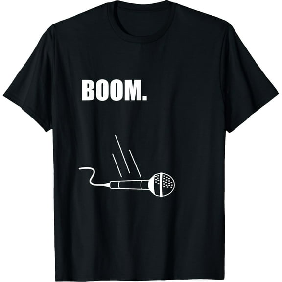 Boom Mic Drop I'm Out T-Shirt