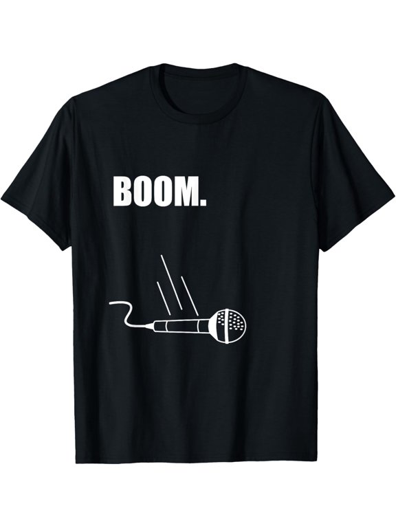 Boom Mic Drop I'm Out T-Shirt