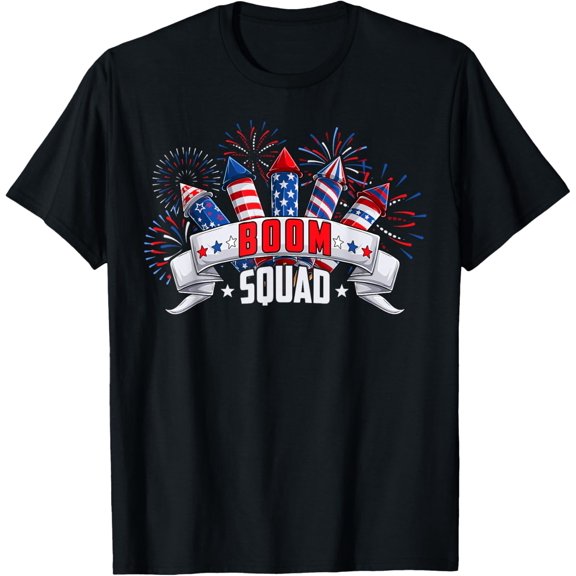 Boom Squad Firework Director 4Th Of July I Run You Run T-Shirt, Unisex T-Shirt