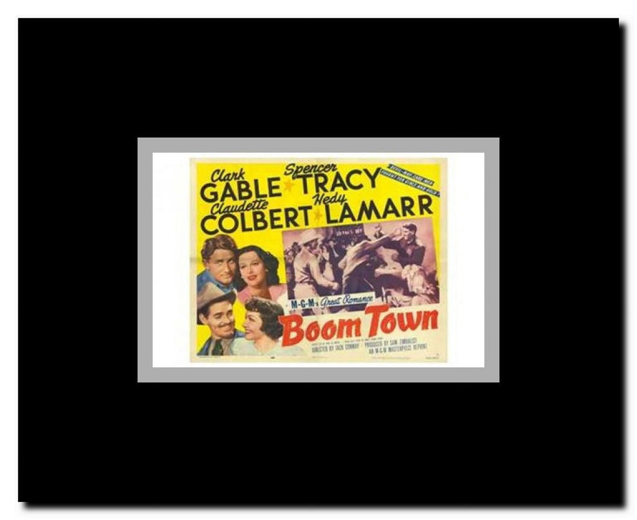 Boom Town Framed Movie Poster