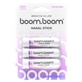 thumbnail image 1 of BoomBoom Nasal Stick (3-Pack) | Vapor Flow Technology™ | Cool Refreshing Sensation | Natural Mood Boost | Simple Ingredients | Essential Oils + Menthol Inhaler (Lavender), 1 of 5