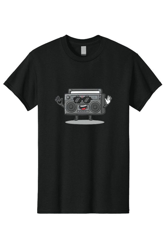 Boombox-1 Mens Graphic Tee, 100% Cotton, Casual Summer Wear BAA182