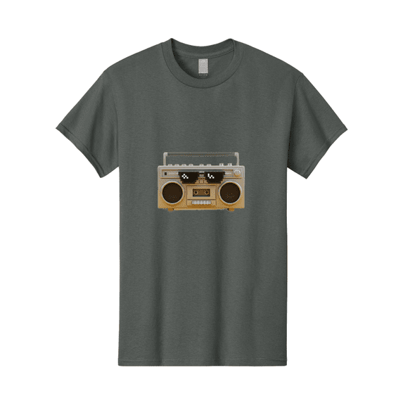 Boombox-2 Mens Graphic Tee, 100% Cotton, Casual Summer Wear BAA183