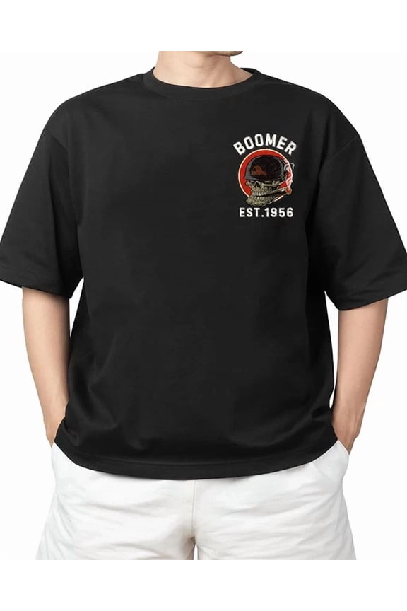 Boomer Est 1956 Walk Away I'M A Grumpy Old Man T-Shirt, Unisex T-Shirt