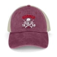thumbnail image 1 of Boomer Wine Red Hat Adjustable Funny Fashion Unisex Baseball Cap for Men Women, 1 of 7